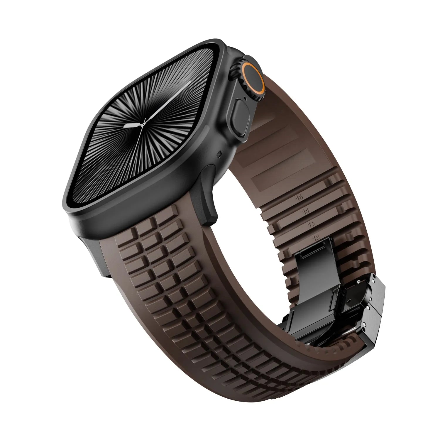 Apple Watch premium silicone band (bruin)
