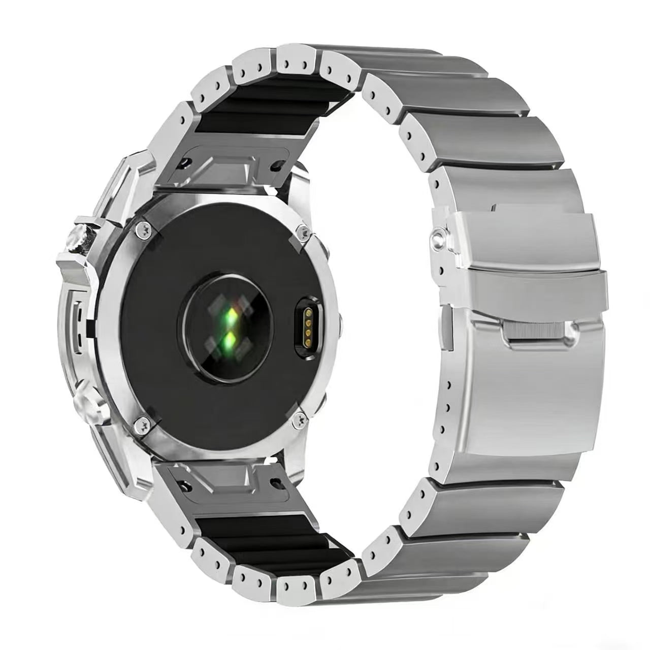 Garmin Tactix 7 Pro Titanium Hybrid Strap (Silver)