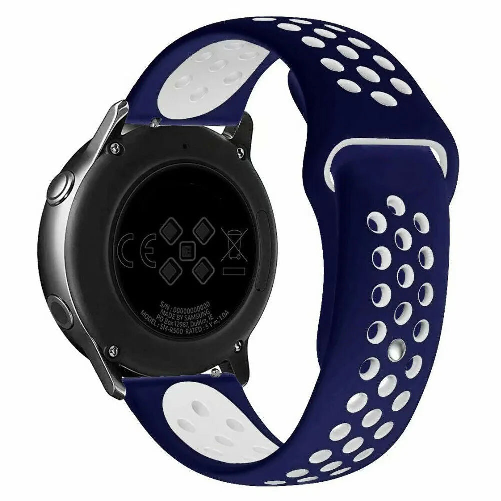 Coros Pace 2 sport bandje (blauw/wit)
