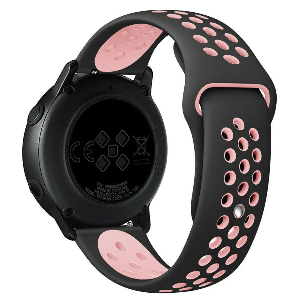 Oppo Watch X sport bandje (zwart/roze)