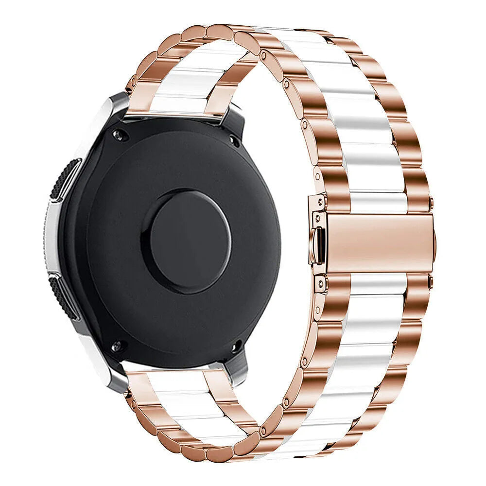 Amazfit GTR Mini Steel Strap (Rose Gold/White)