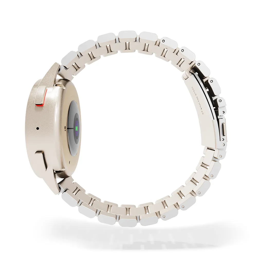 Oppo Watch X2 Mini stalen band (sterrenlicht)
