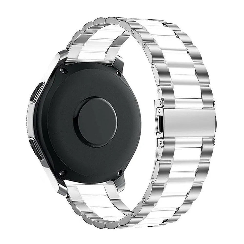 Coros Apex 2 stalen band (zilver/wit)