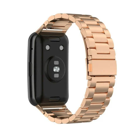 Huawei Watch Fit SE stalen band (rosé goud)