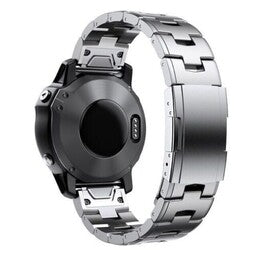 Garmin Instinct E - 45mm titanium bandje (zilver)