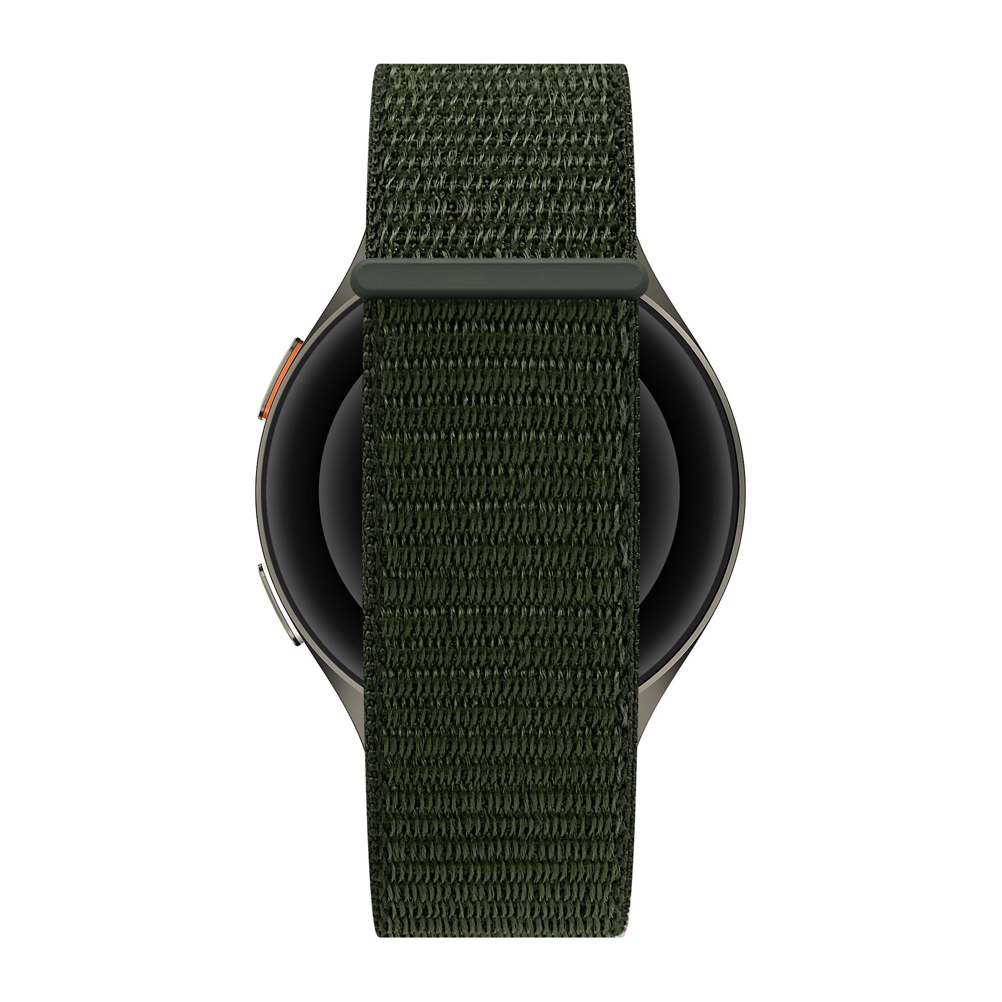 Bandz Samsung Galaxy Watch 7 - 44mm nylon band 'Easy fit' (groen)