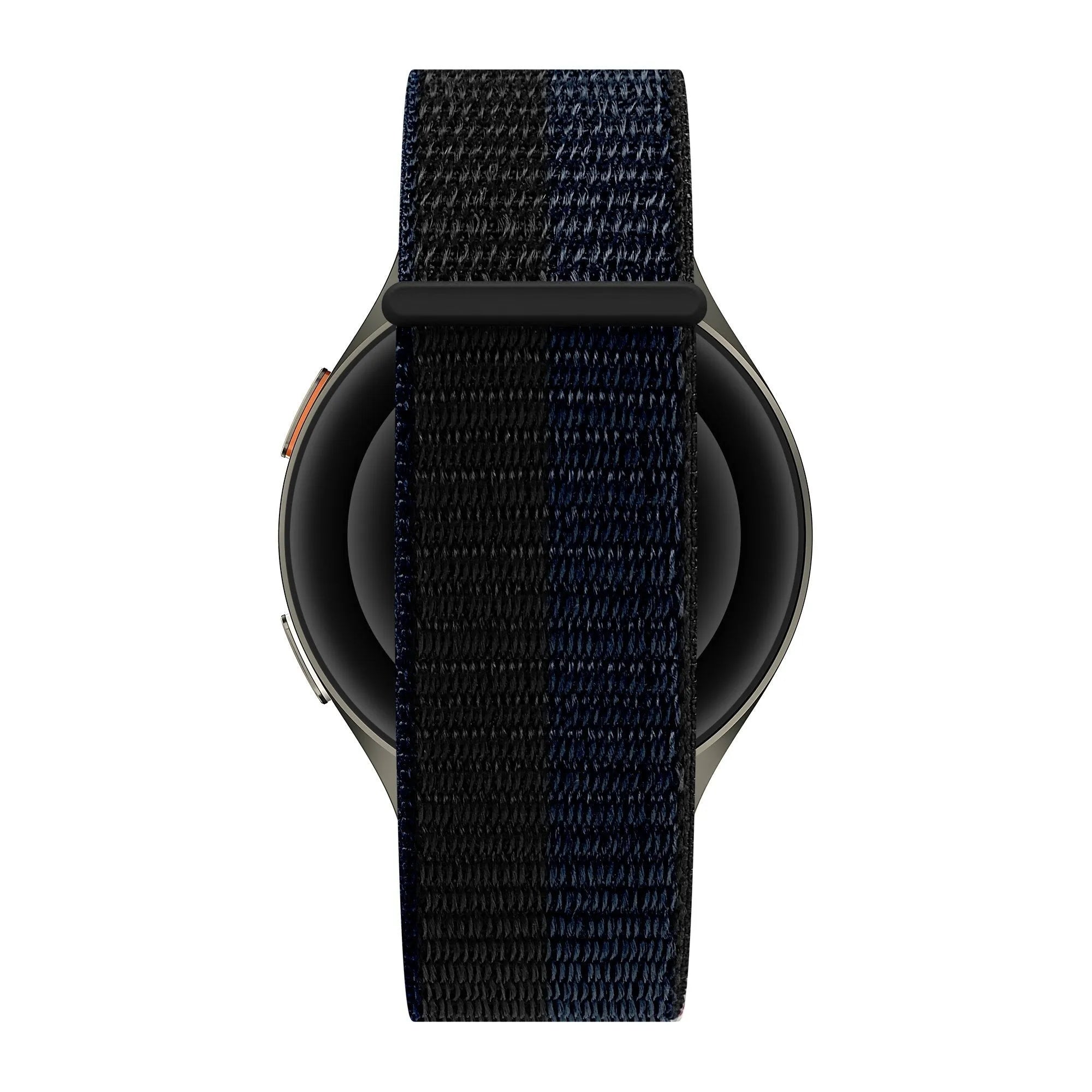 Bandz Suunto 9 Peak Pro nylon band 'Easy fit' (zwart/blauw)