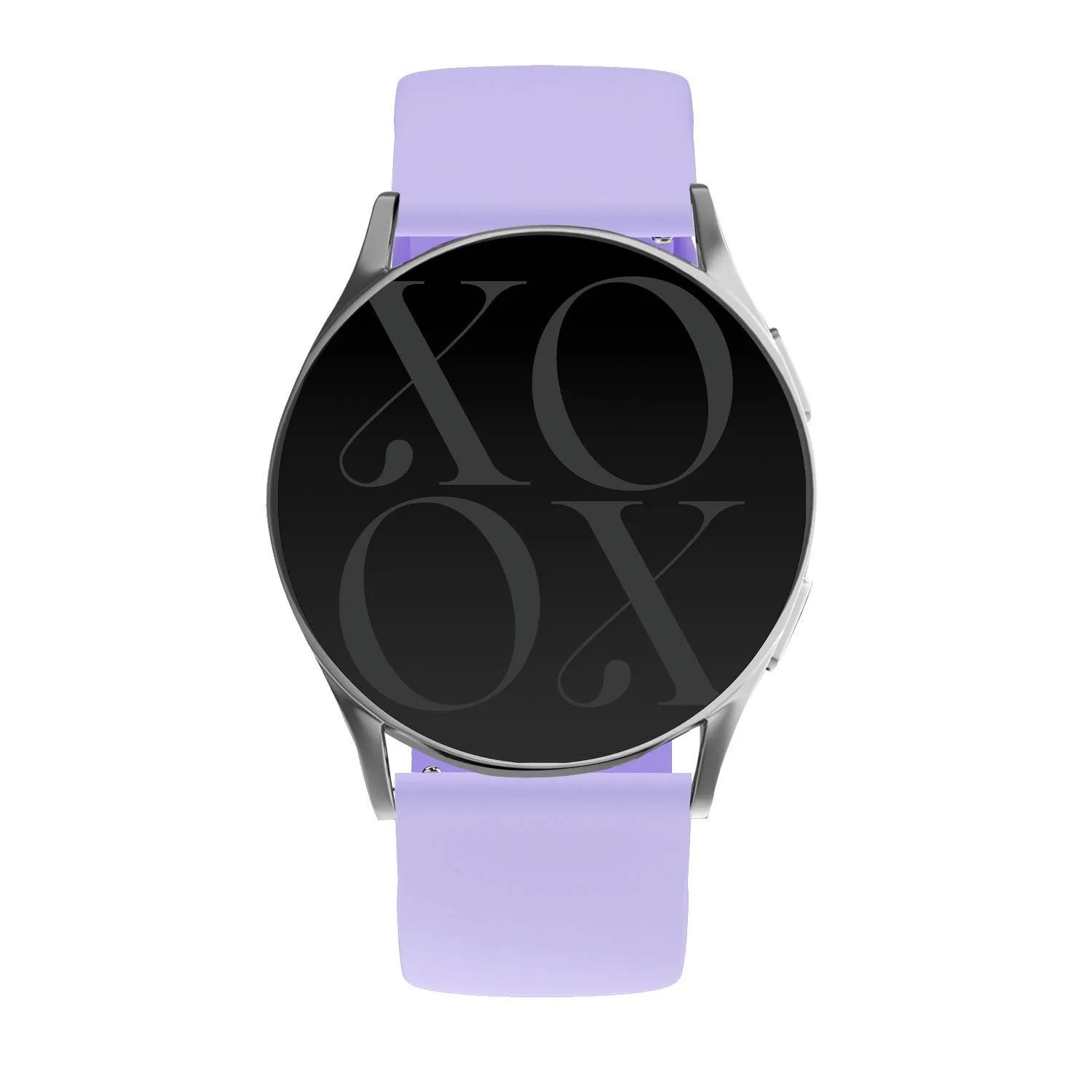 xoxo Wildhearts Fossil Gen 5e 44mm Silicone Strap (Lilac)