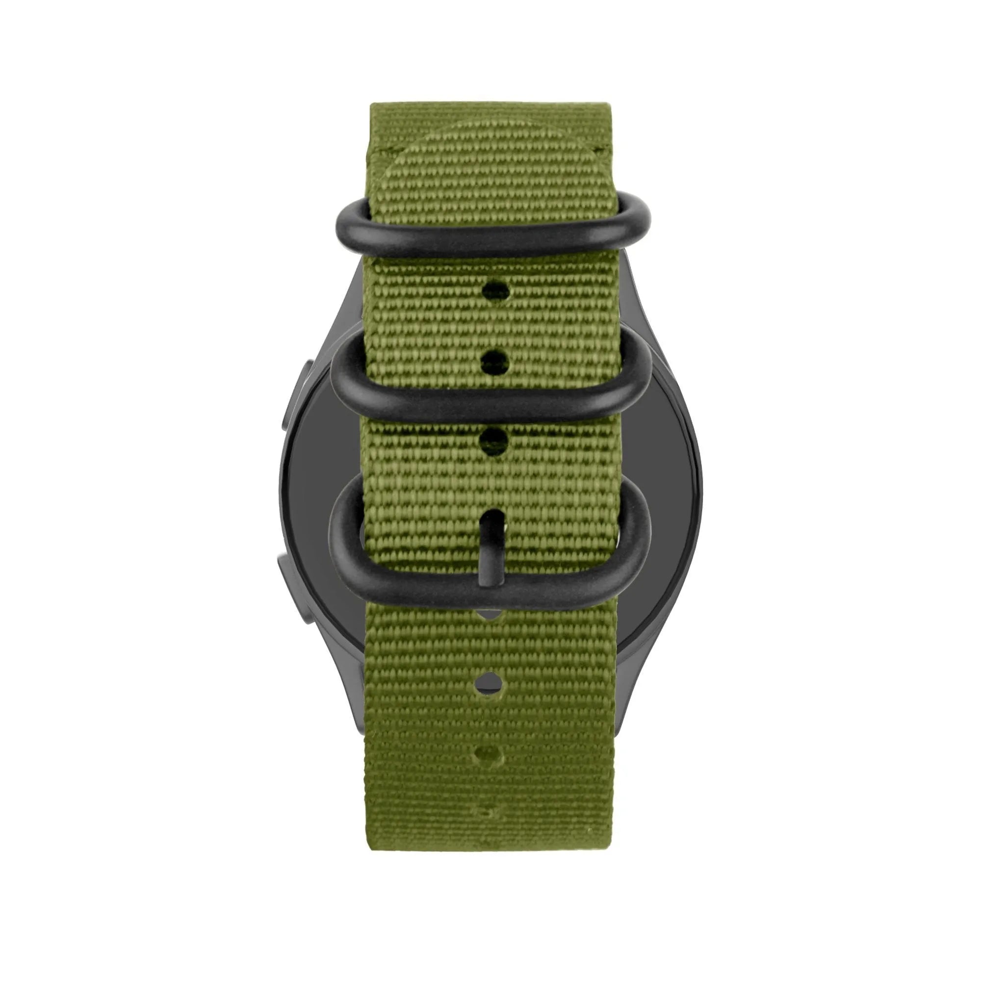 Bandz Suunto Vertical 2 nylon band met gesp (groen)