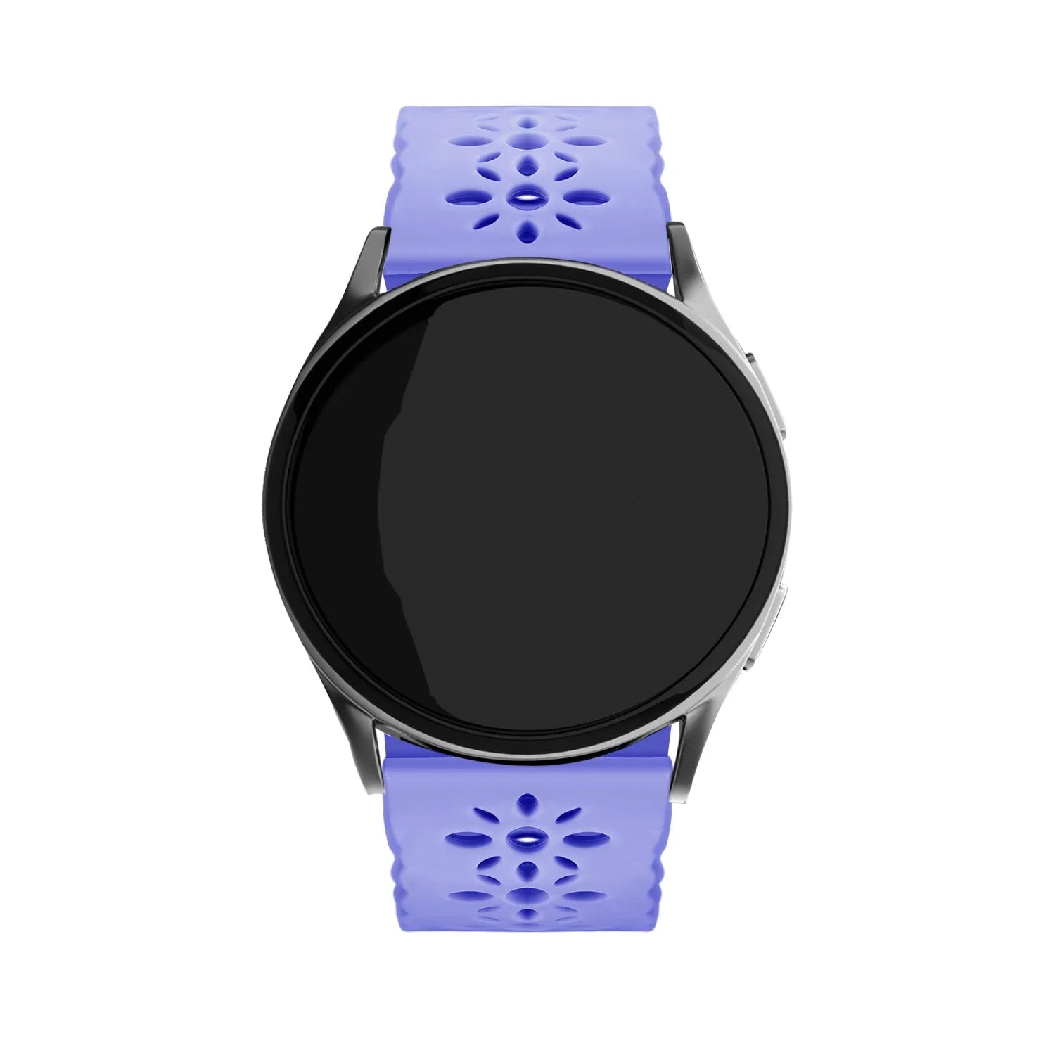 Coros Pace 2 siliconen bandje met patroon (lila)