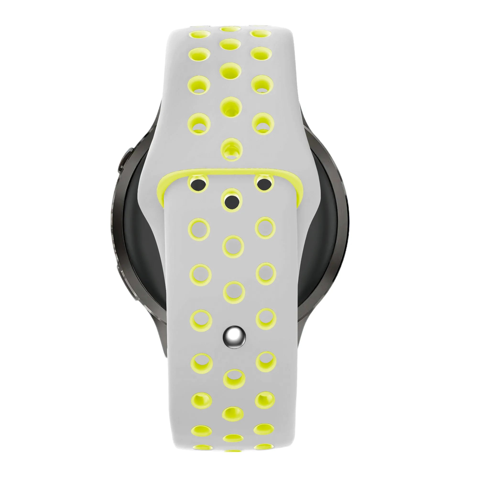 Bandz Garmin Forerunner 265 sport band 'Deluxe' (grijs/geel)