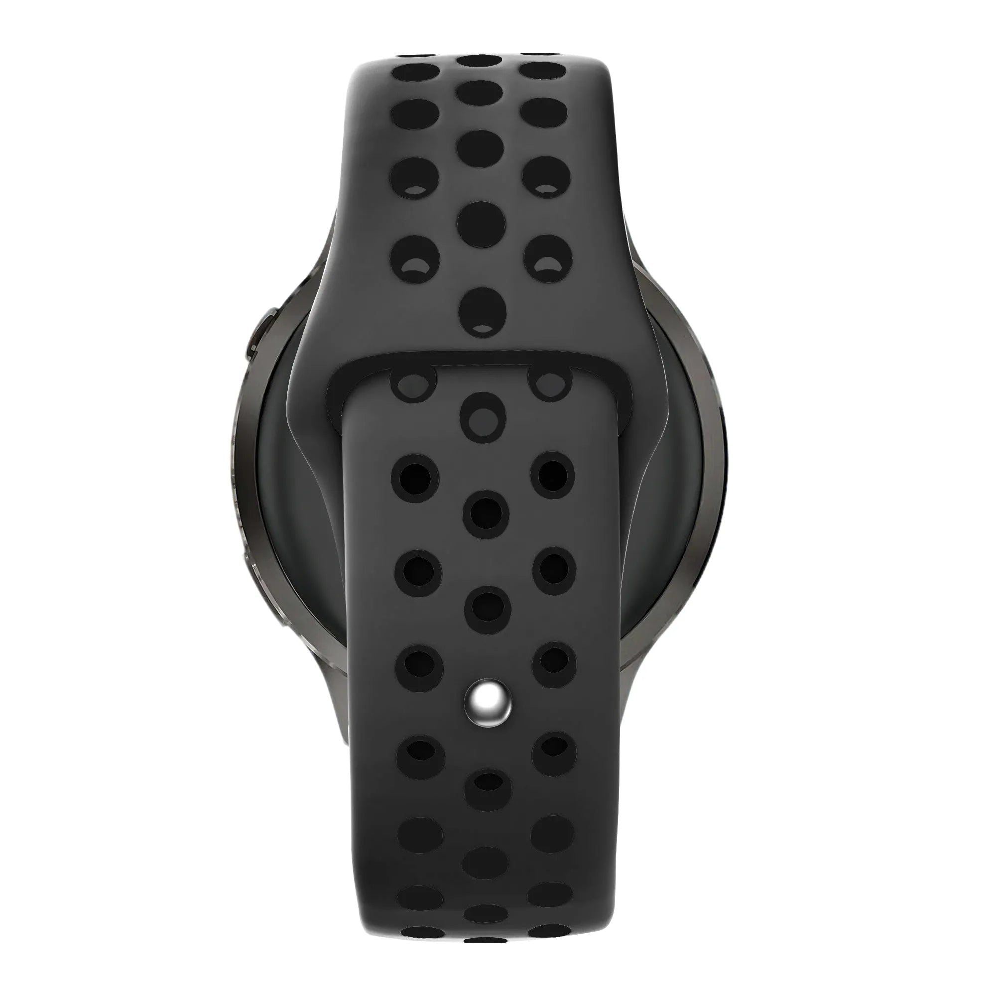 Bandz Garmin Forerunner 265 sport band 'Deluxe' (donkergrijs/zwart)