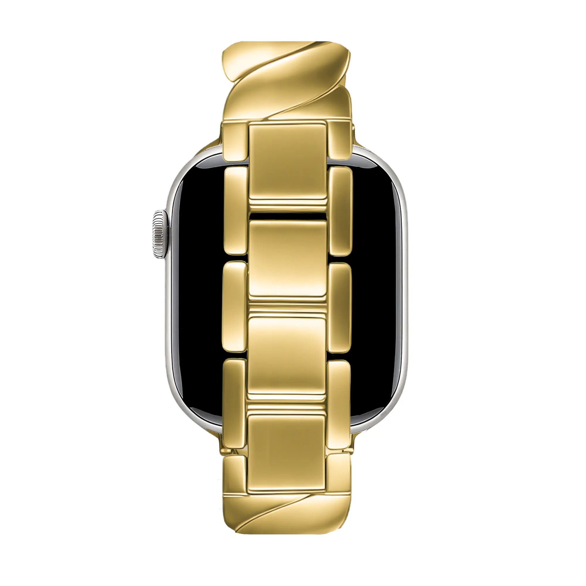 Bandz Apple Watch luxe metalen band 'Twisted' (goud)