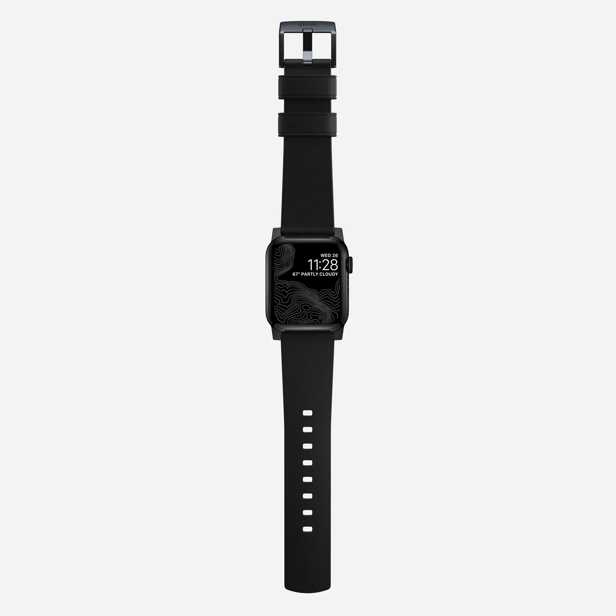 Nomad Active Pro Apple Watch hybride bandje (zwart)