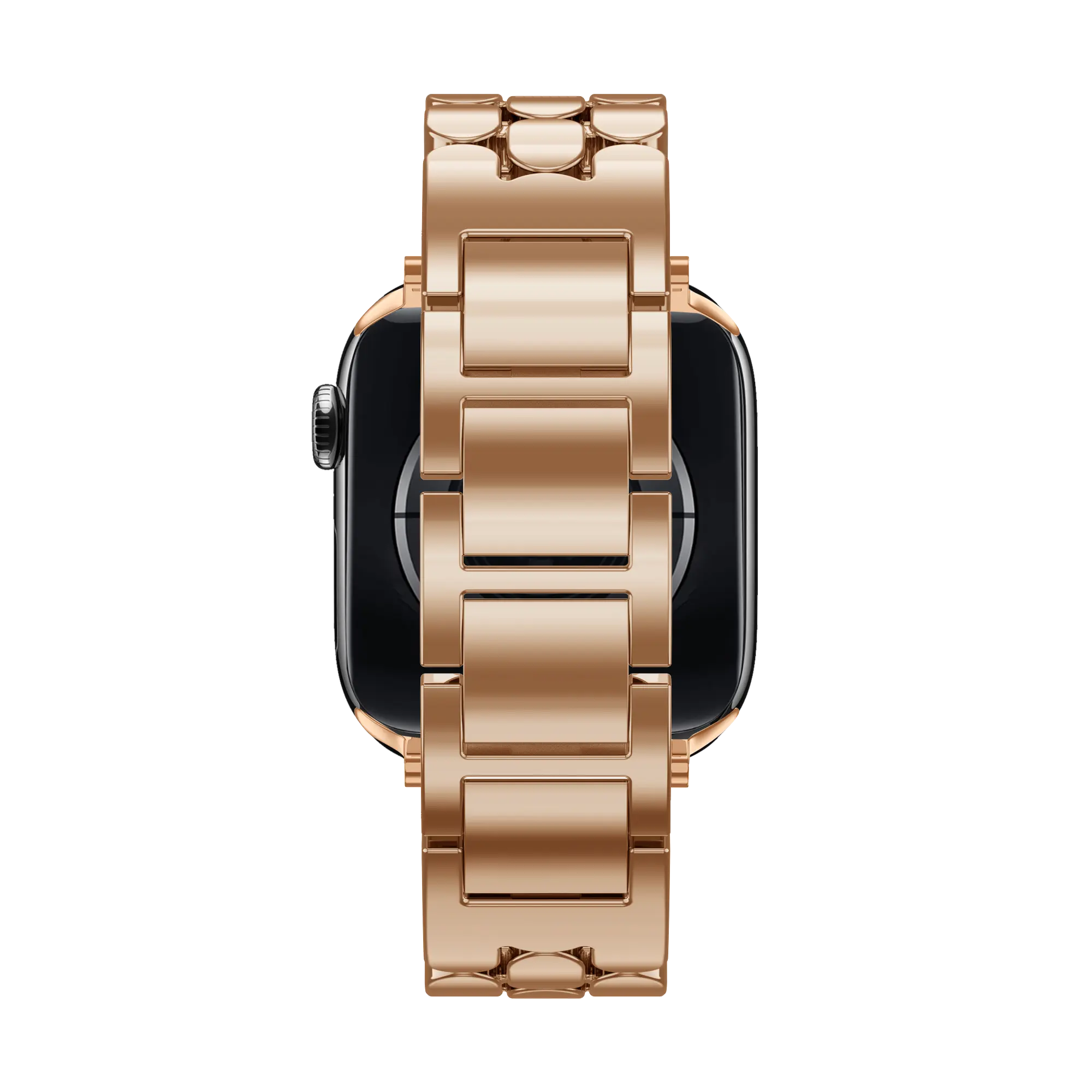 Bandz Apple Watch stalen band 'Oval' (roségoud)