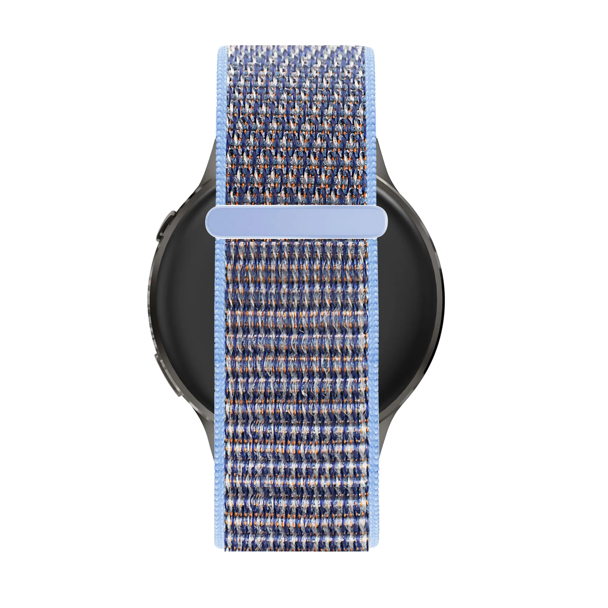 Bandz Garmin Forerunner 70 nylon loop band (azure blauw)