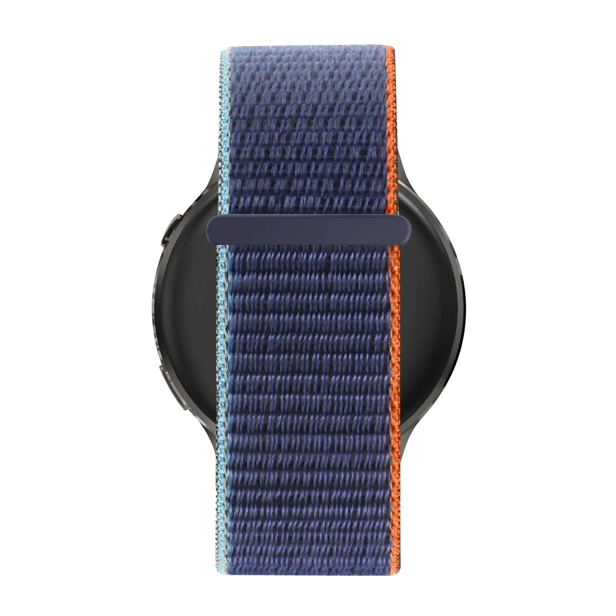 Bandz Garmin Forerunner 70 nylon loop band (blauw mix)