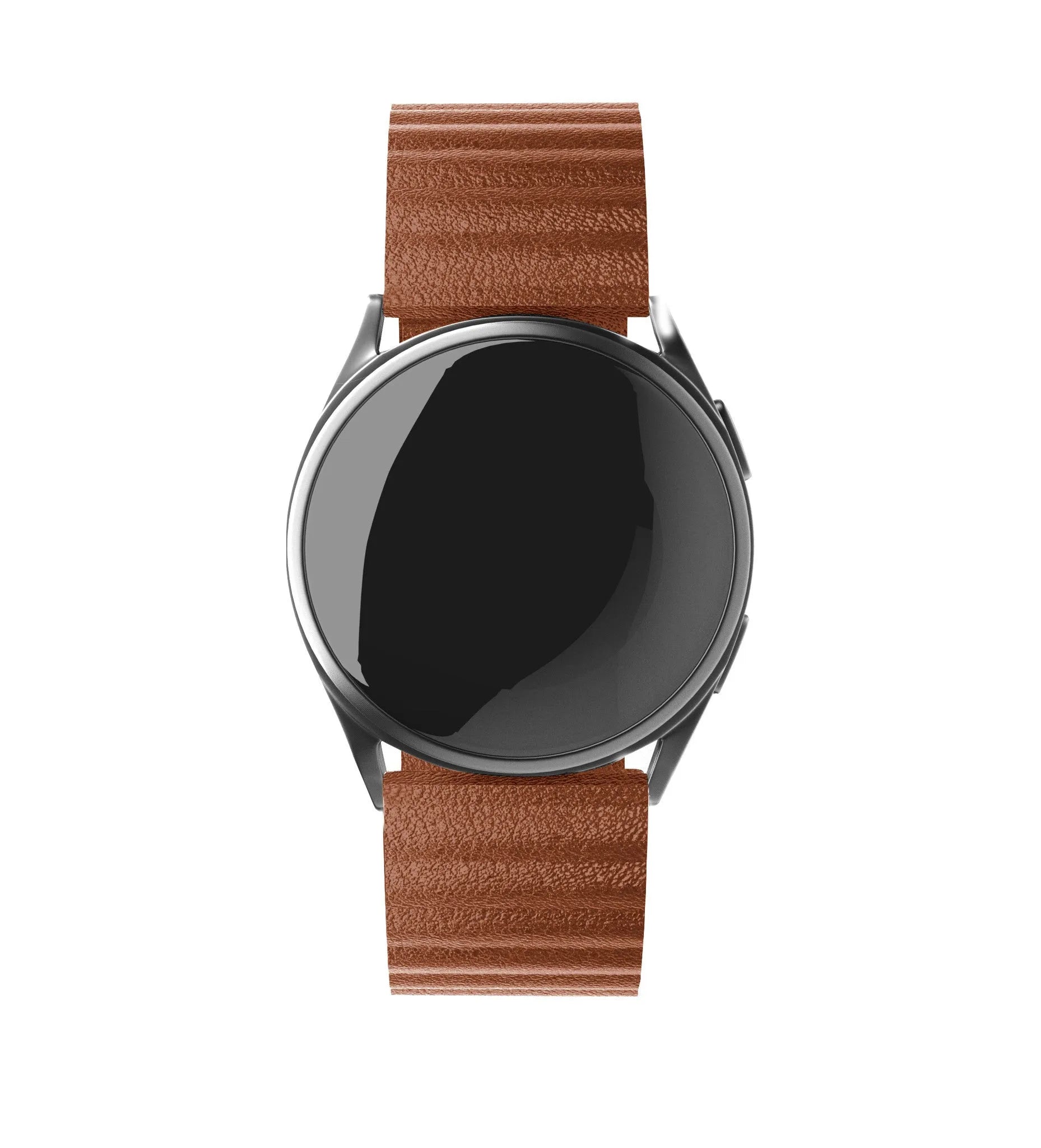 Coros Apex 2 leren loop bandje (bruin)