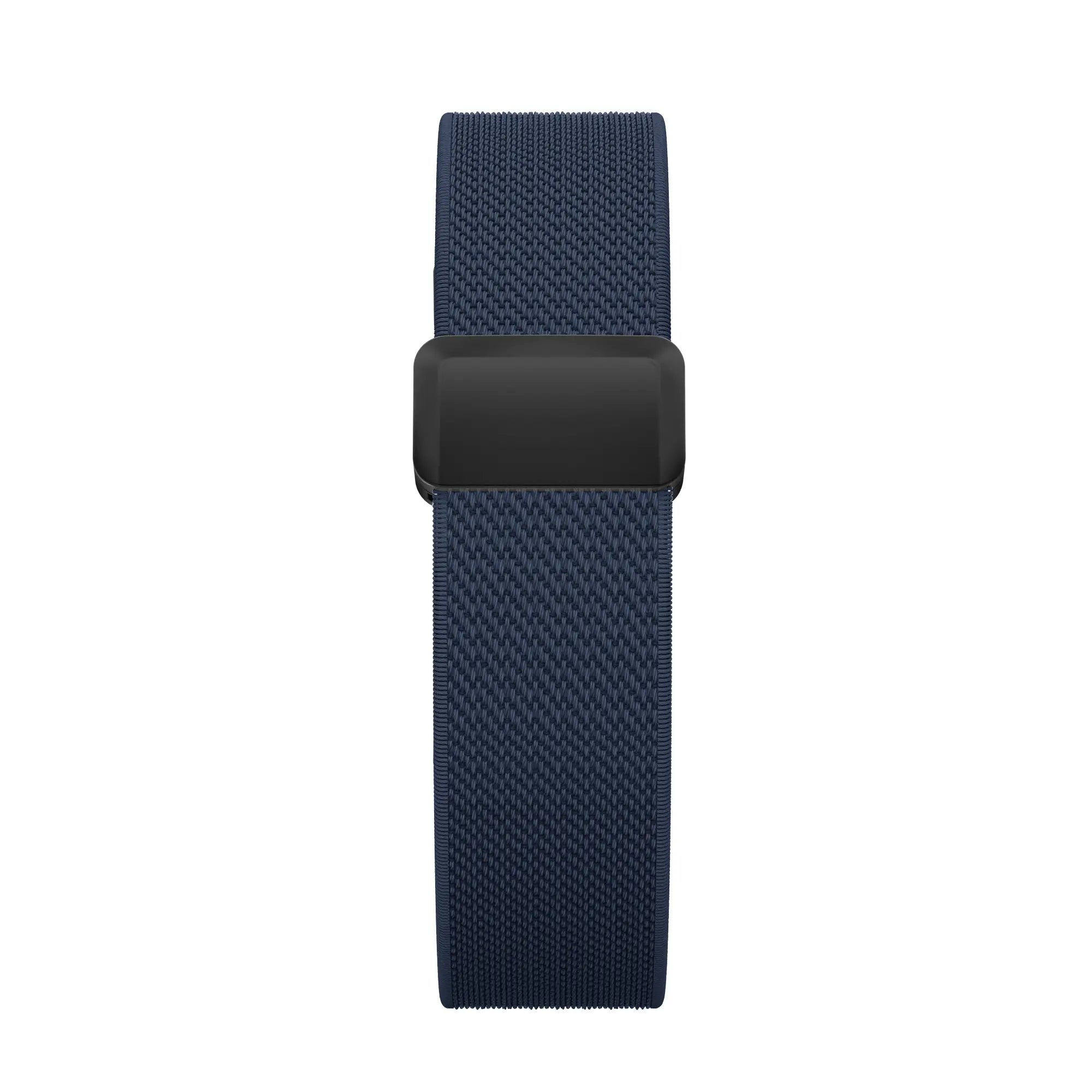 Bandz Fitbit Air nylon band met D-buckle (donkerblauw)
