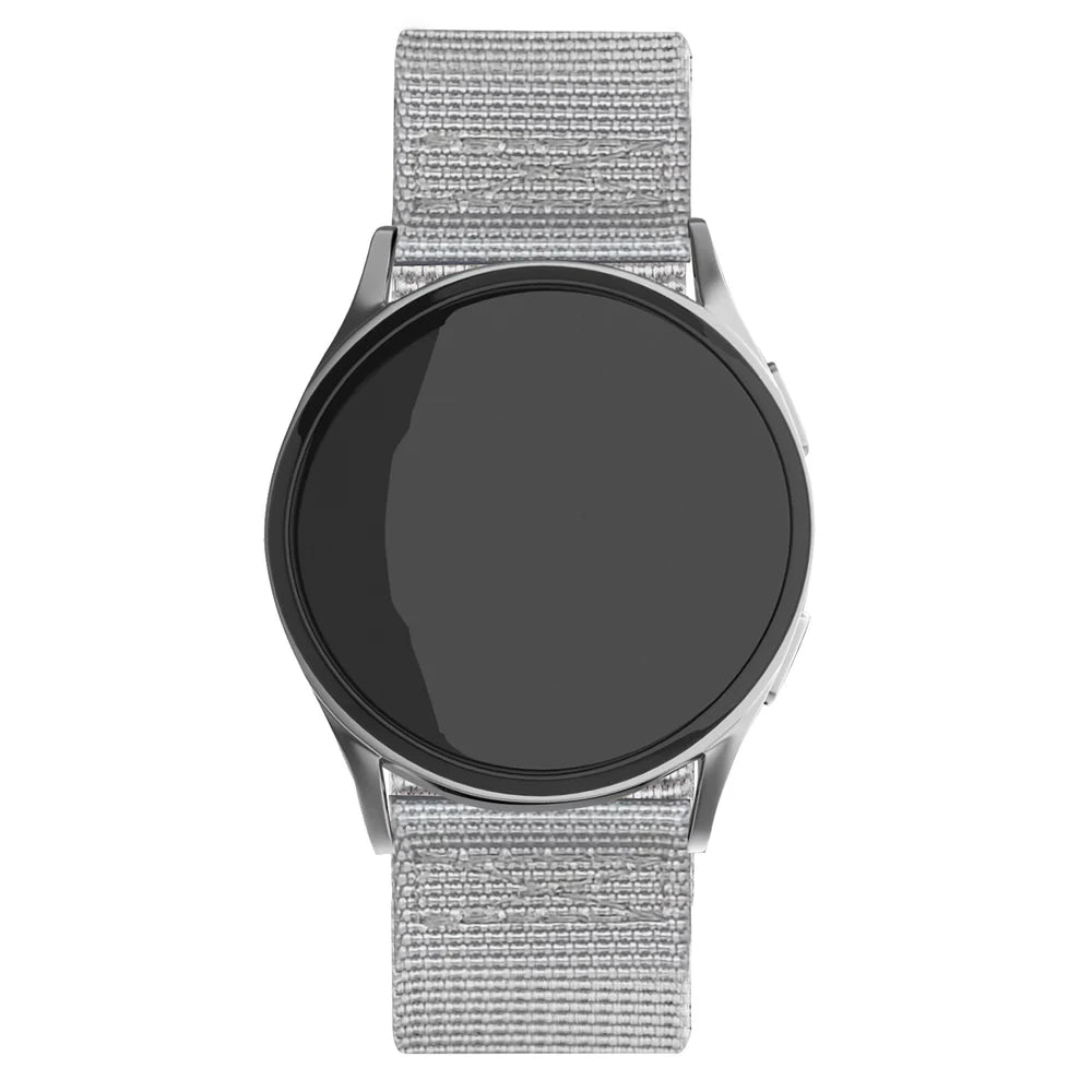 Amazfit Bip U (Pro) nylon gesp band (grijs)