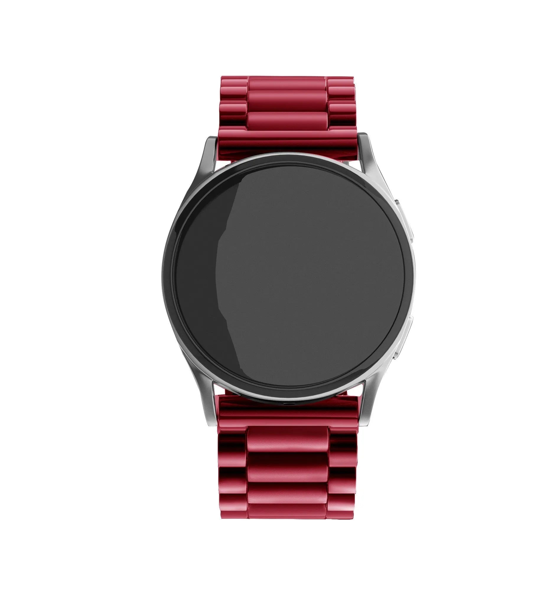 Oppo Watch S stalen band (wijnrood)