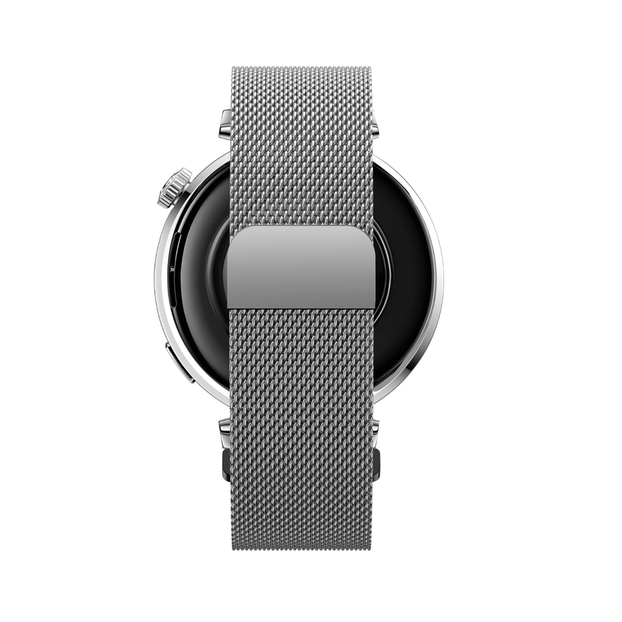 Bandz Withings Steel HR - 36mm Milanese Strap 'Easy fit' (Silver)