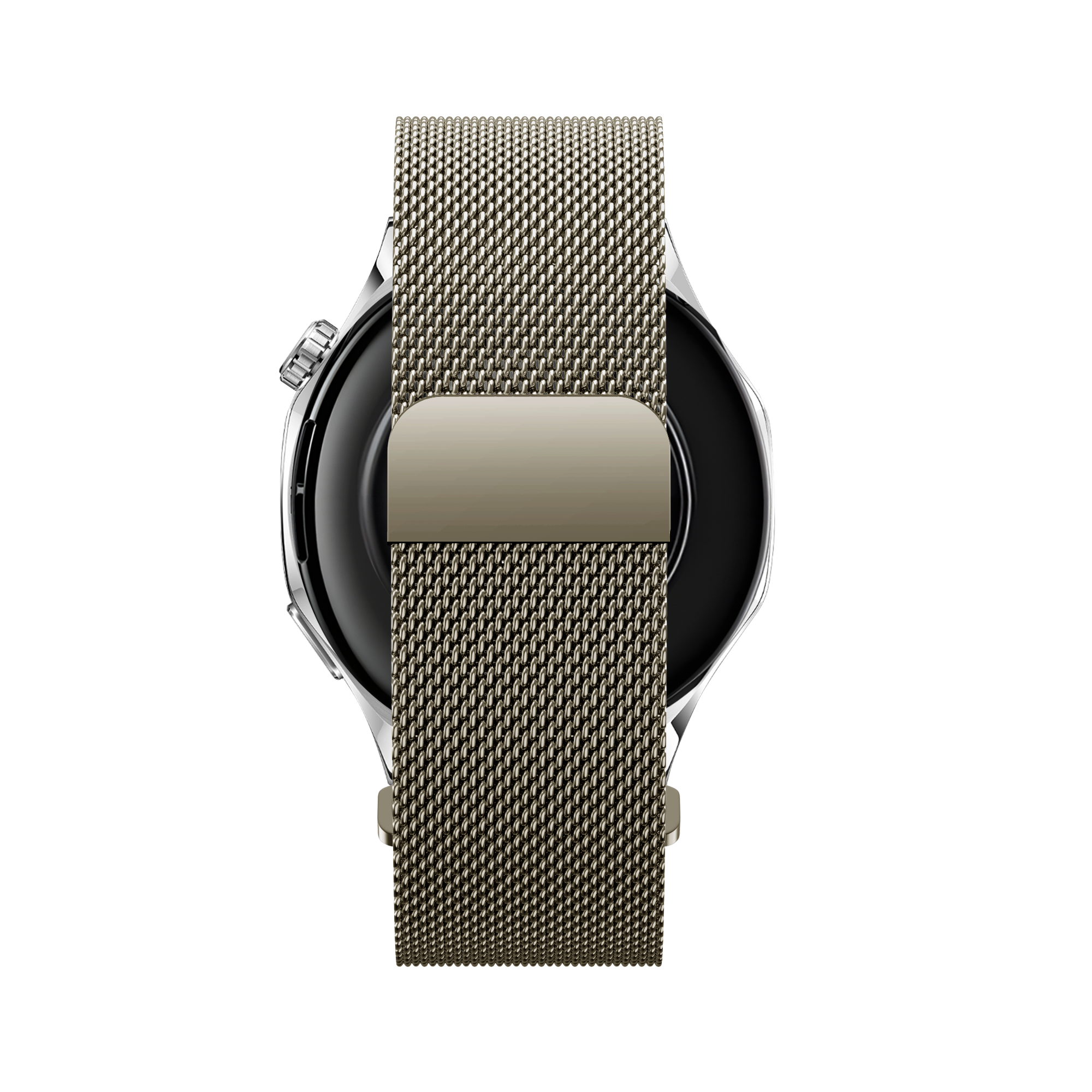Bandz Xiaomi Mi Watch 'One Push' Milanese Strap (Titanium)