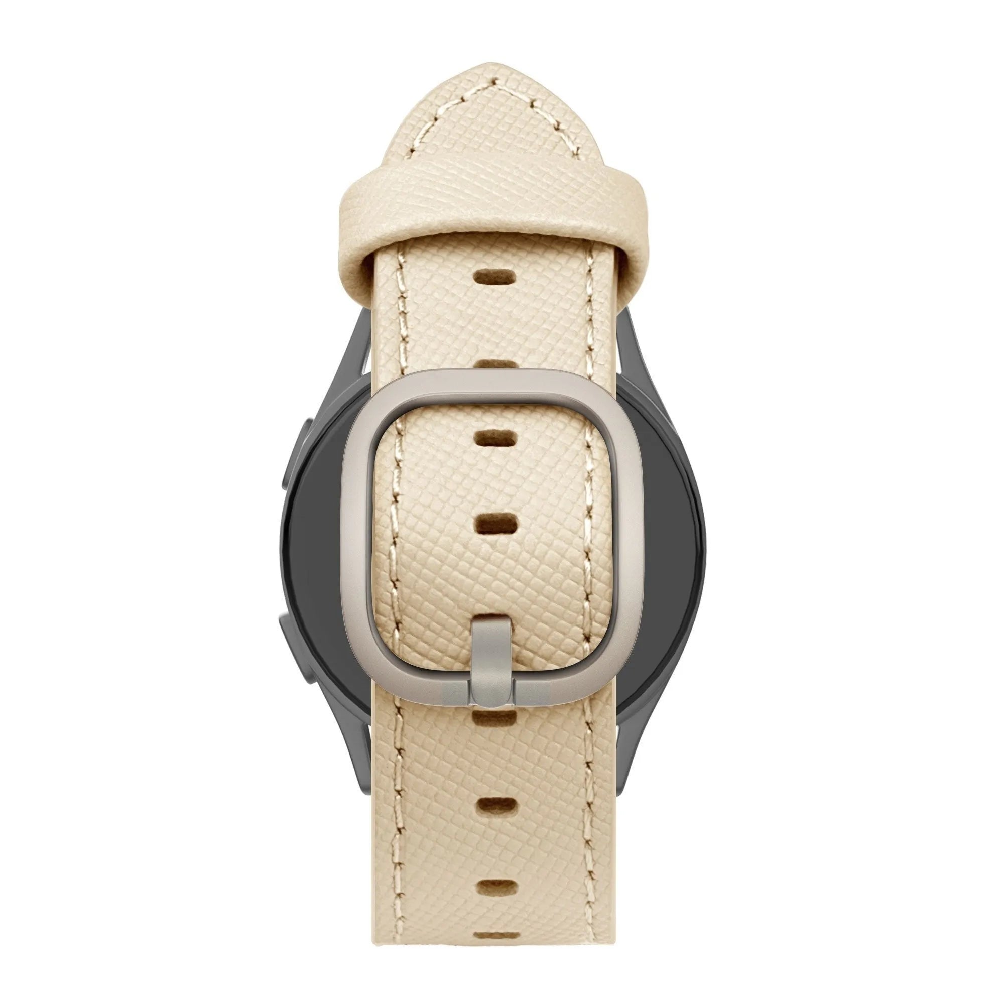 Bandz Polar Vantage M3 lederen band 'Deluxe' (kaki)