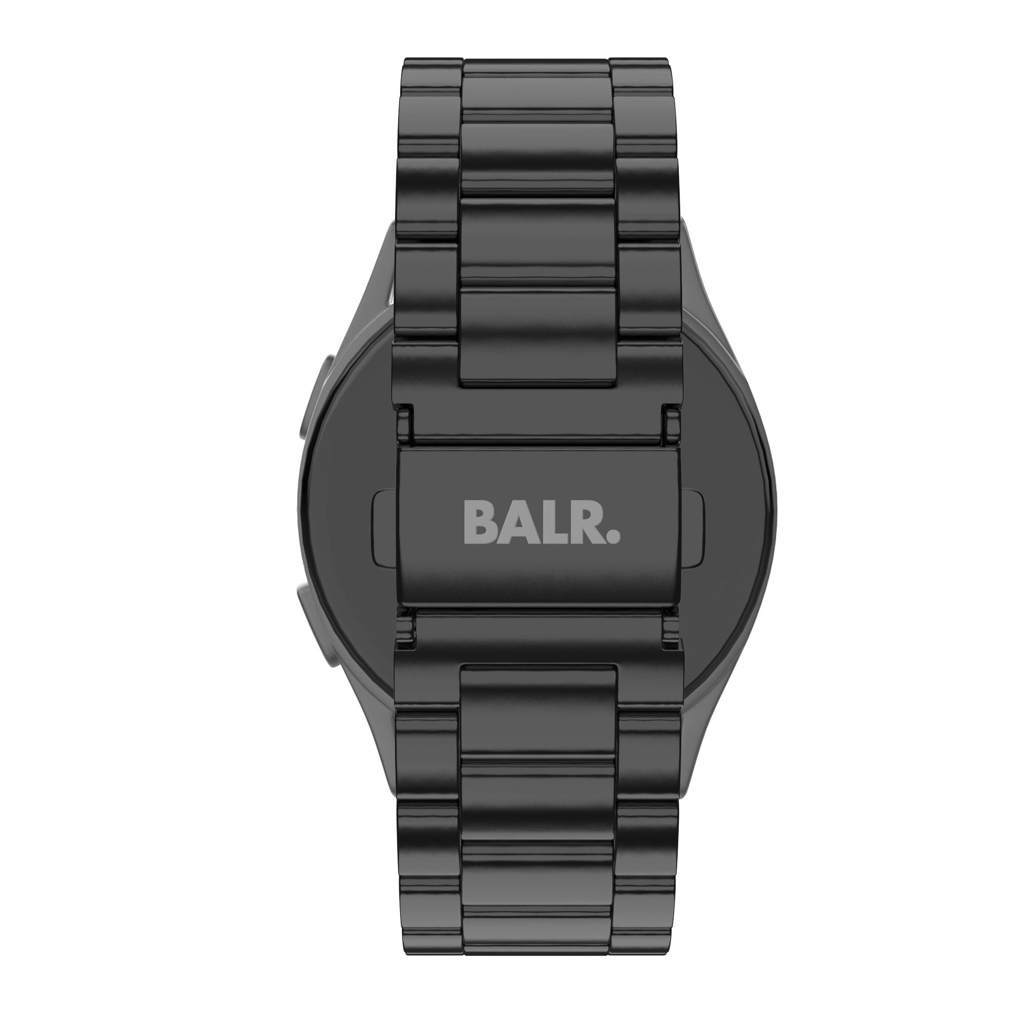 BALR Samsung Galaxy Watch 46mm stalen band (zwart)