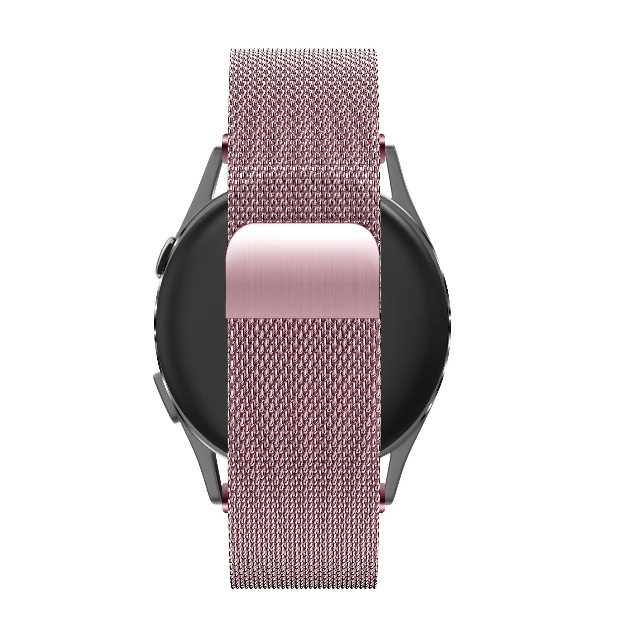 Bandz Garmin Forerunner 265s Milanese loop band (roze)