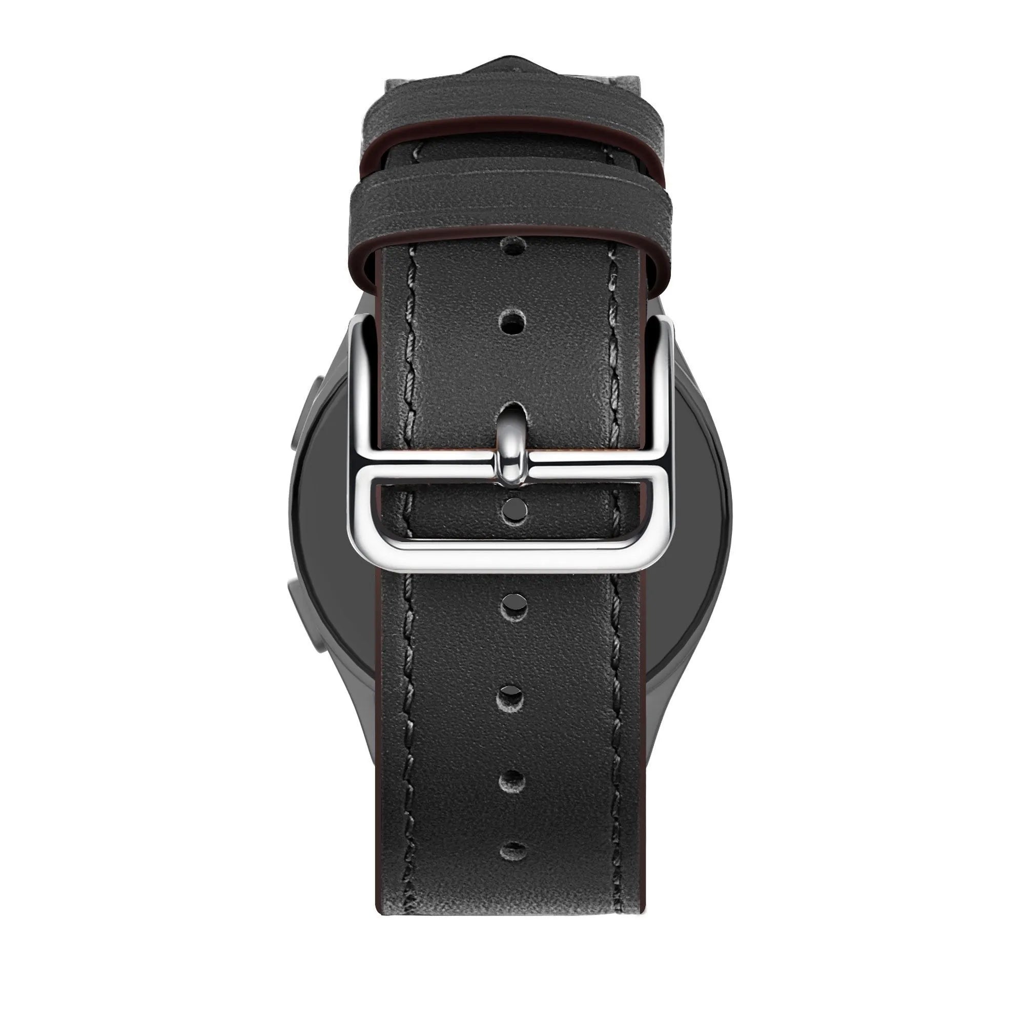 Bandz Polar Vantage M3 lederen band 'Deluxe' (zwart)