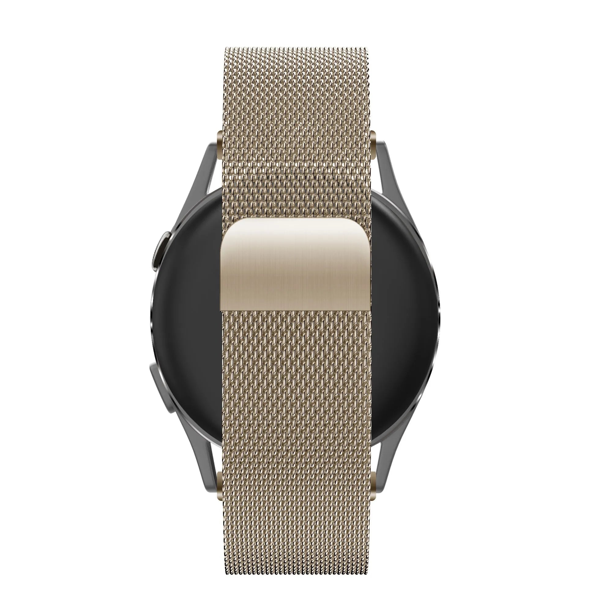 Bandz Garmin Forerunner 265s Milanese loop band (vintage goud)