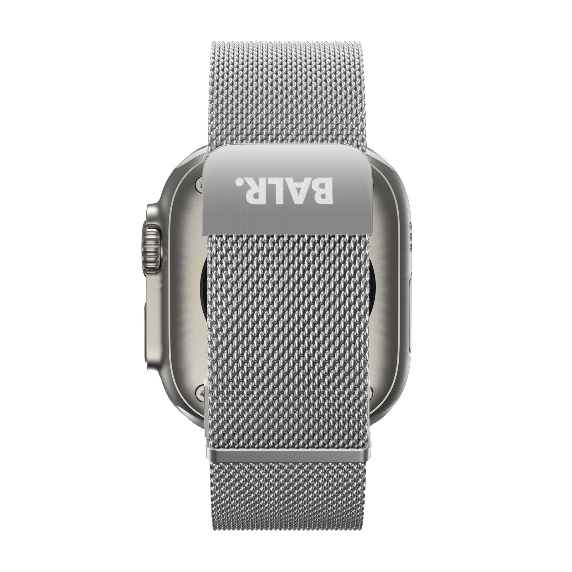 BALR Apple Watch Ultra milanese band (zilver)