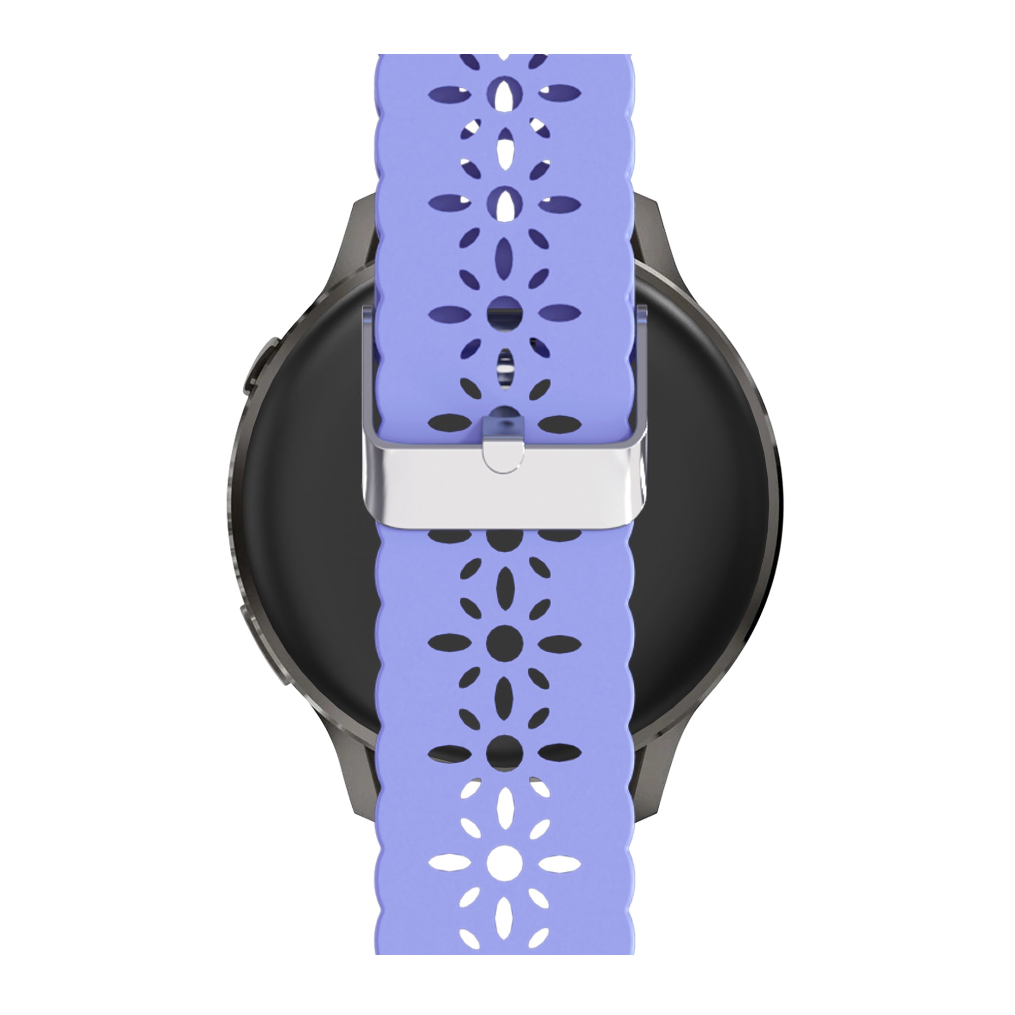 Bandz Garmin Venu SQ Silicone Strap 'Lace' (Light Purple)