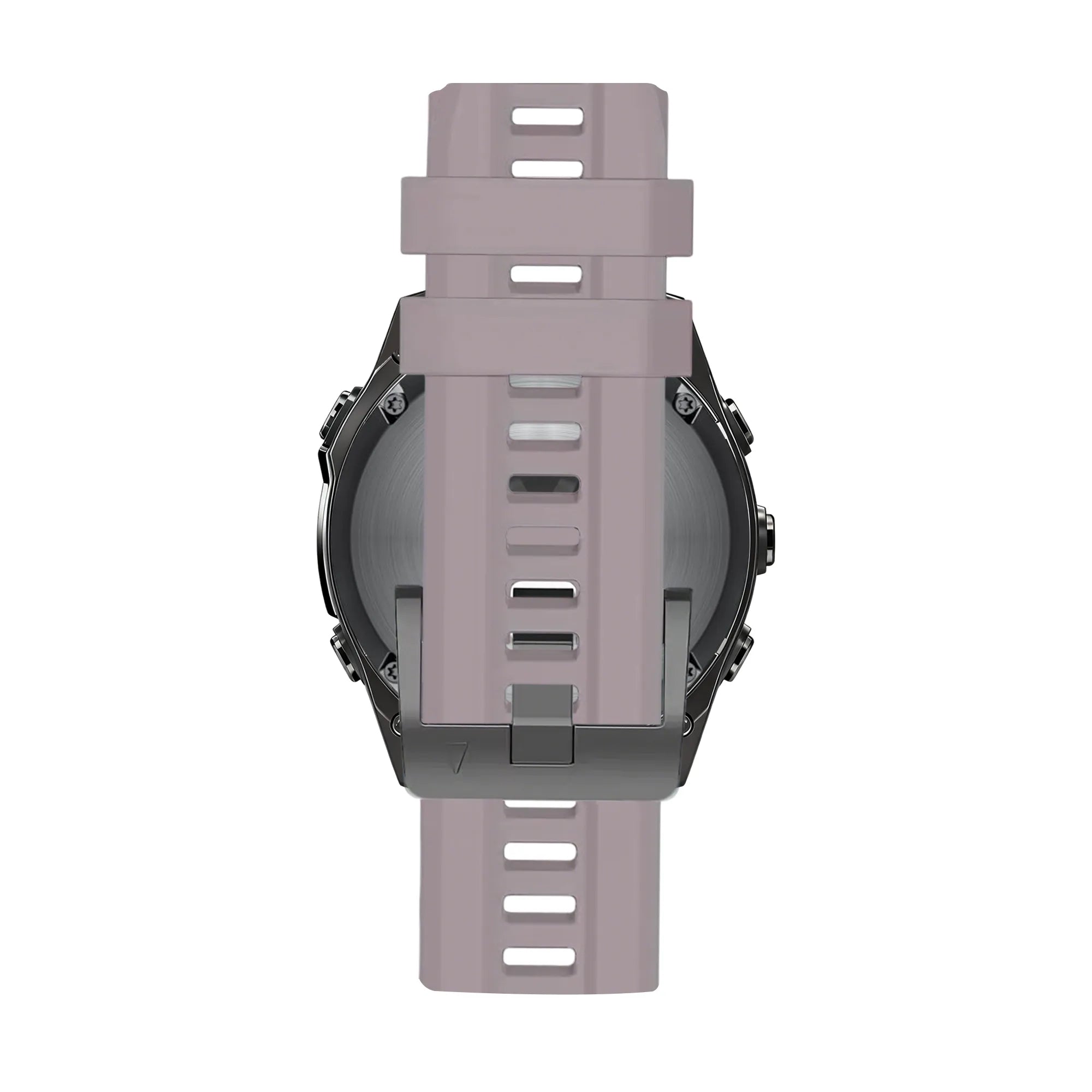 Bandz Garmin Fenix 5 / 6 siliconen band 'Classic' (lavendel grijs)