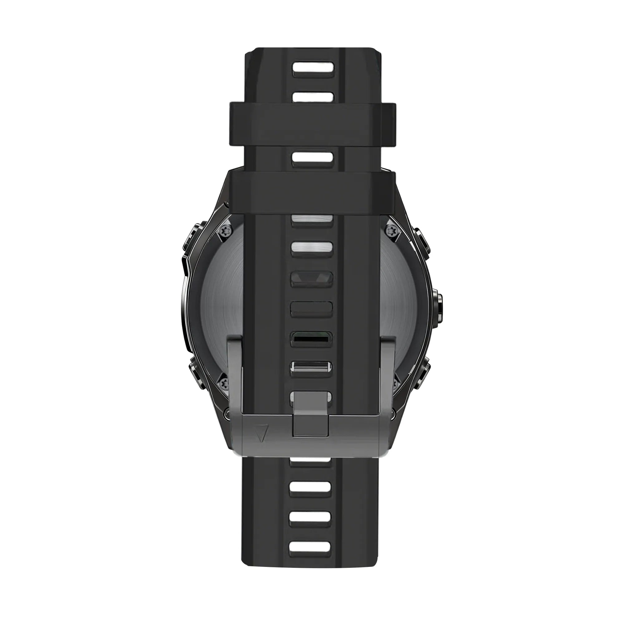 Bandz Garmin Fenix 7x siliconen band 'Classic' (zwart)
