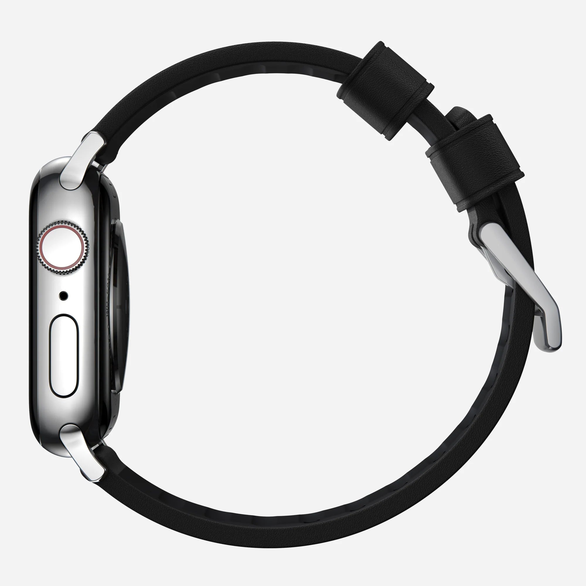 Nomad Active Pro Apple Watch hybride bandje (zwart/zilver)