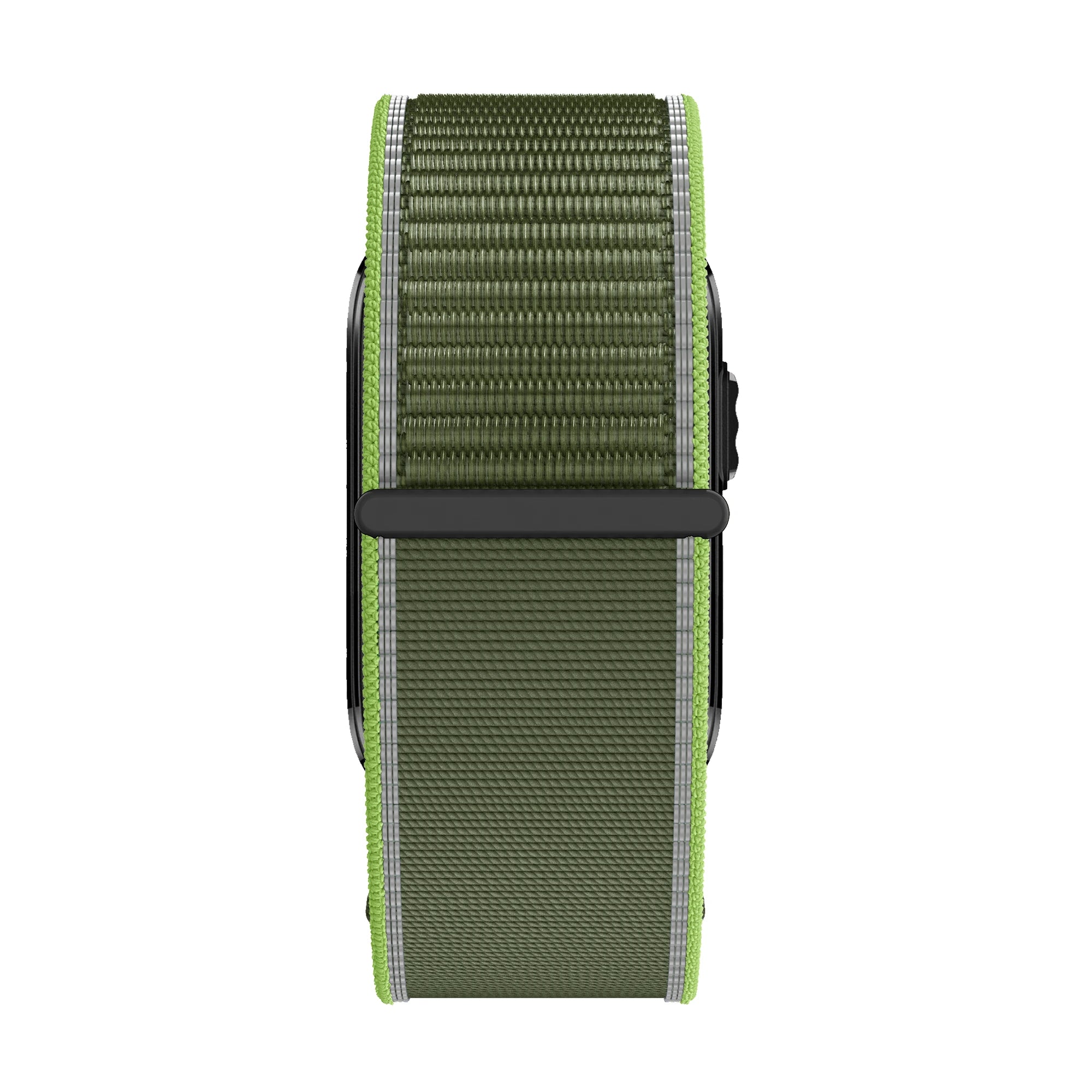 Bandz Garmin Cirqa nylon band 'Classic' (neon groen)
