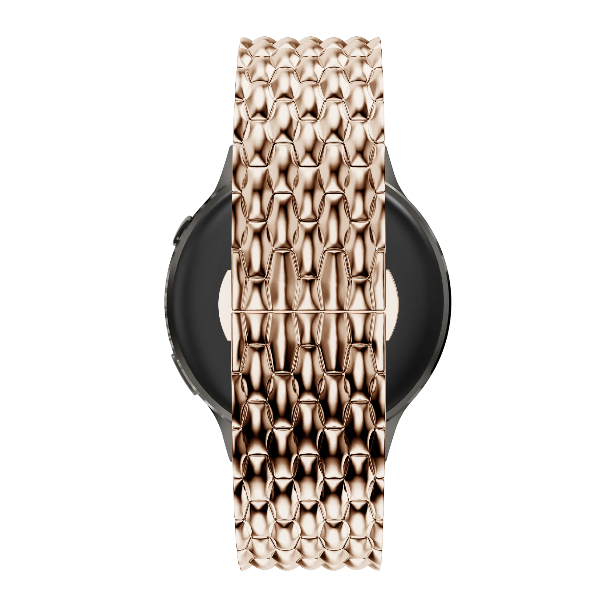 Bandz Garmin Forerunner 170 Steel Strap 'Dragon' (Rose Gold)