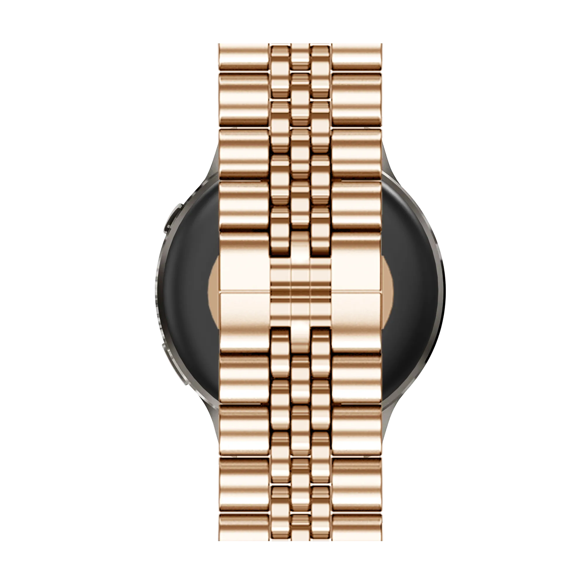Bandz Garmin Forerunner 265s stalen band 'Jubilee' (rosé goud)
