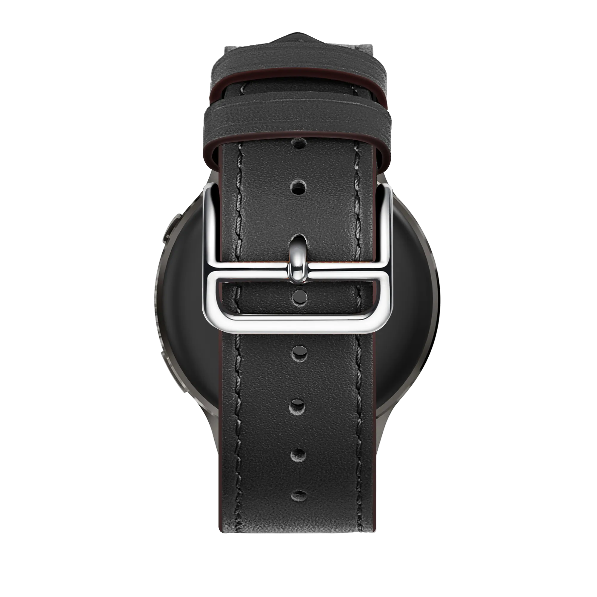 Bandz Garmin Forerunner 265s lederen band 'Deluxe' (zwart)