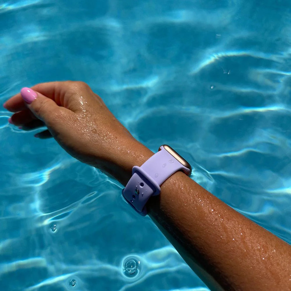 Apple Watch sport bandje (lila)