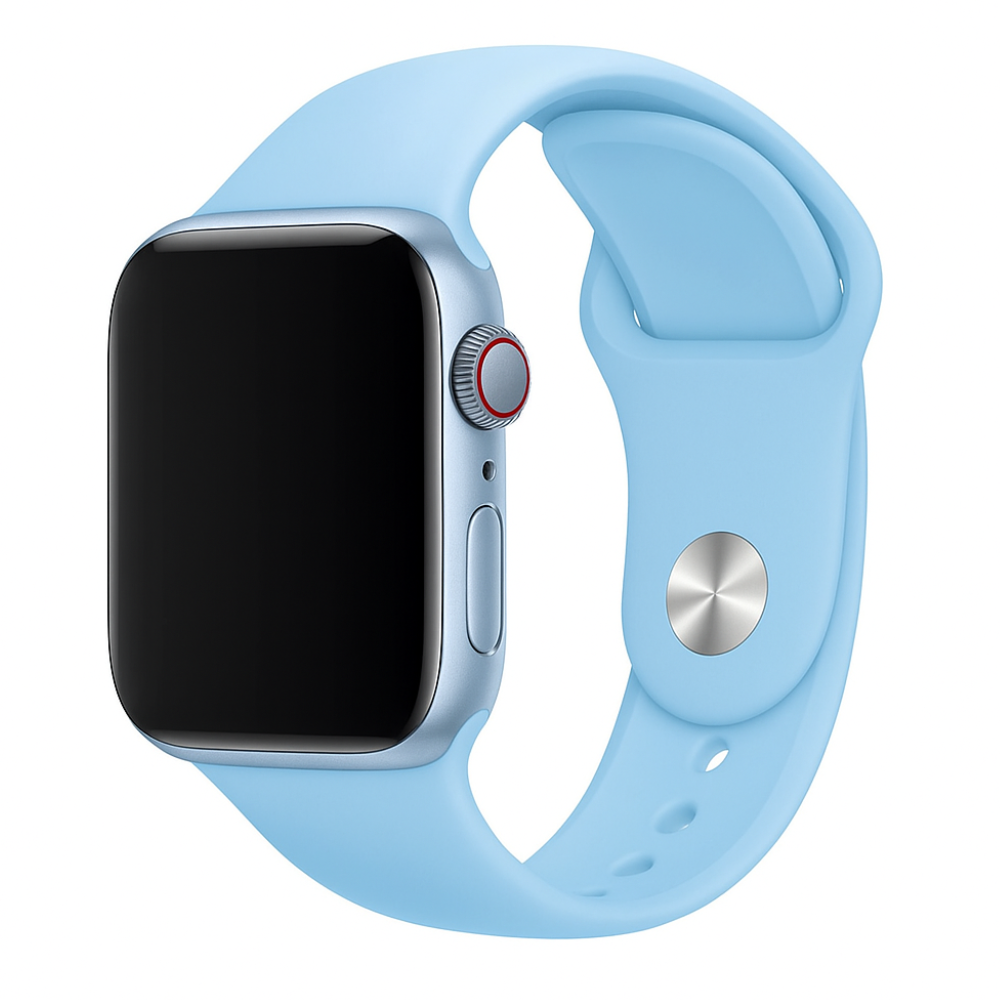 Apple Watch sport bandje (aqua blauw)