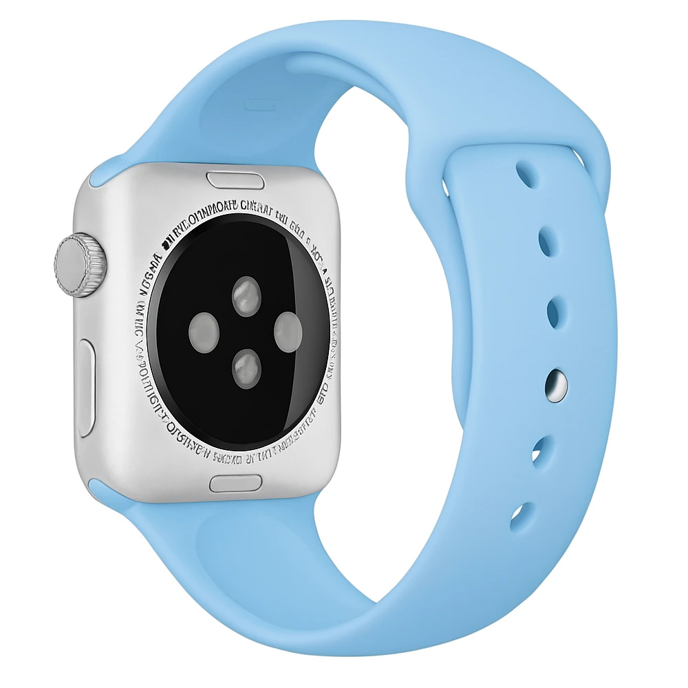 Apple Watch sport bandje (aqua blauw)