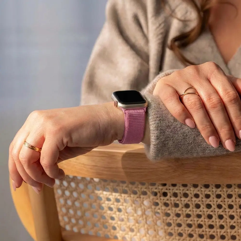 Apple Watch Elastic Strap (Barbie Pink)