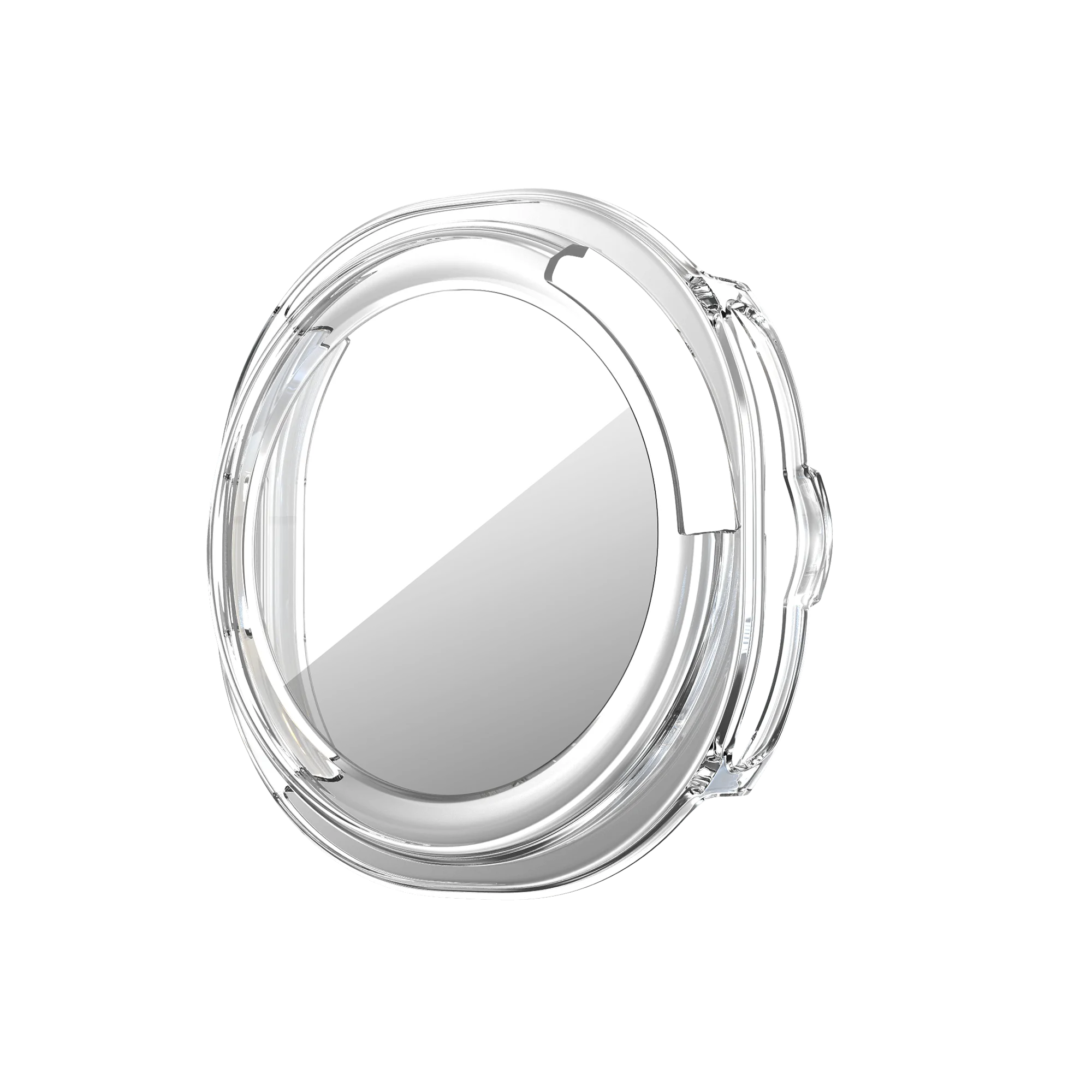 Bandz Samsung Galaxy Watch 8 Classic PC hoesje met glas (transparant)