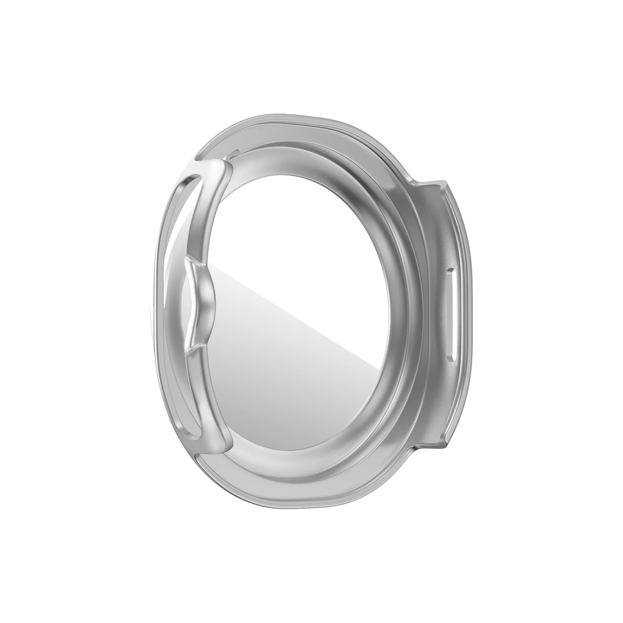 Bandz Samsung Galaxy Watch 8 Classic PC hoesje met glas (zilver)