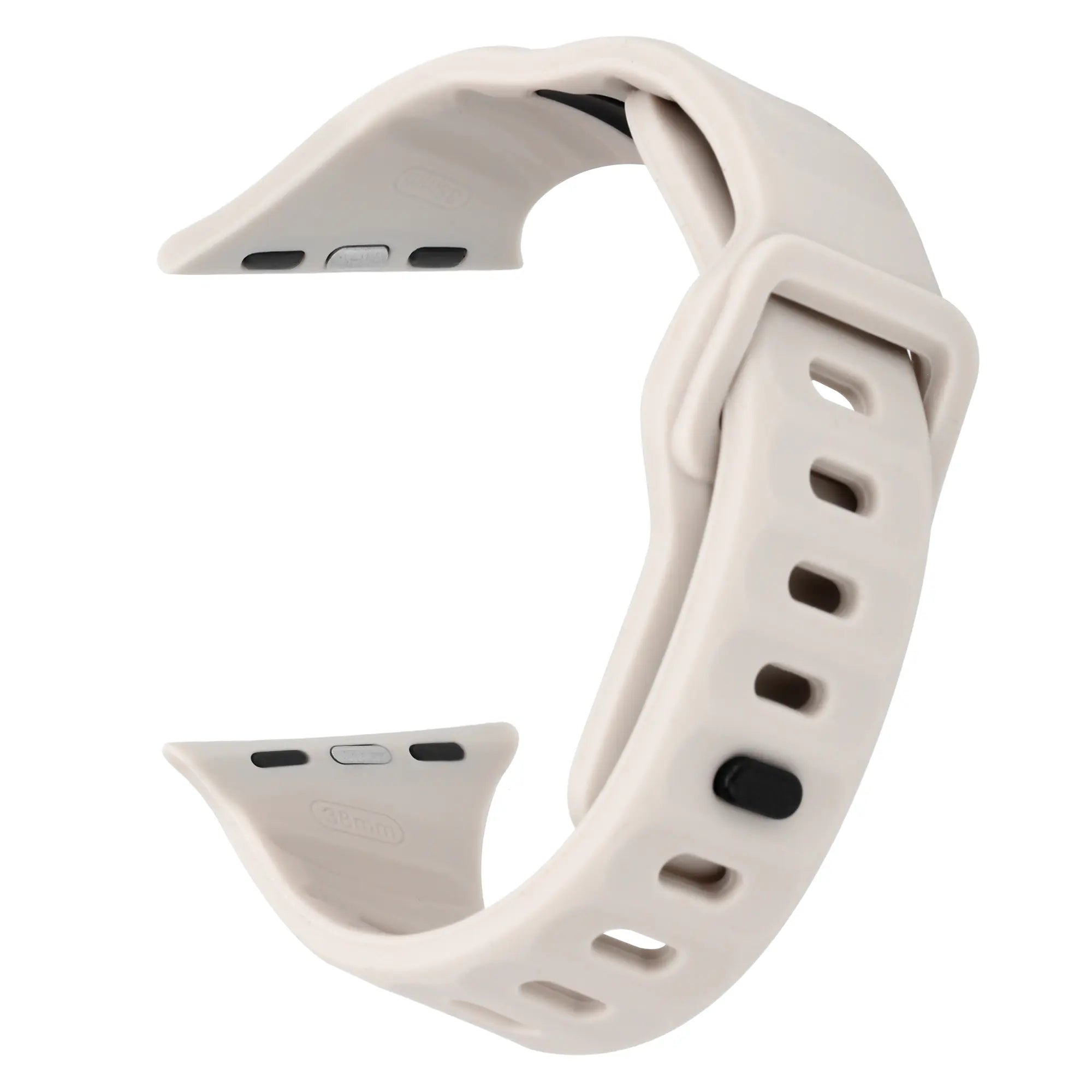 Apple Watch tilted sport band (sterrenlicht)