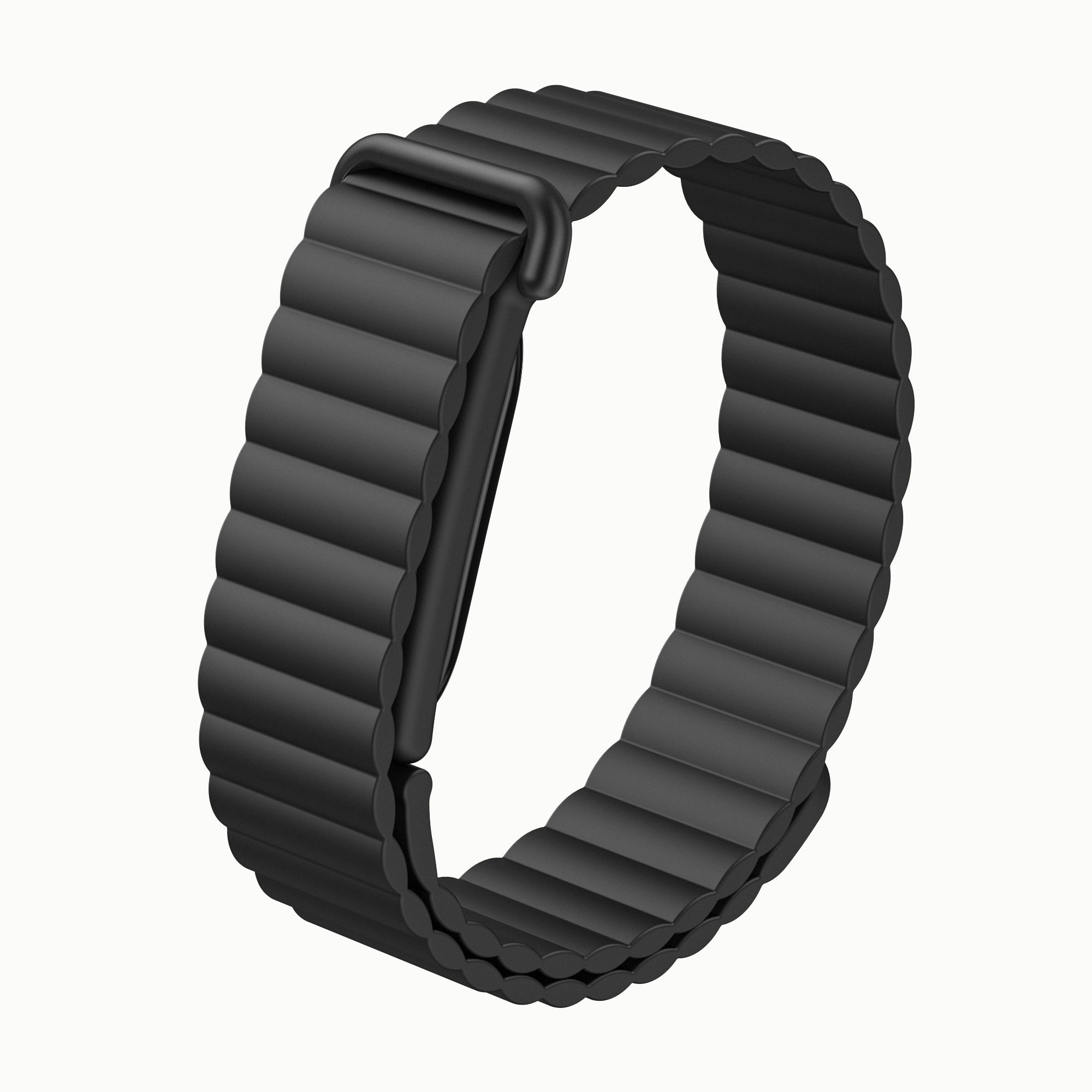 Fitbit Air magnetisch siliconen bandje (zwart)
