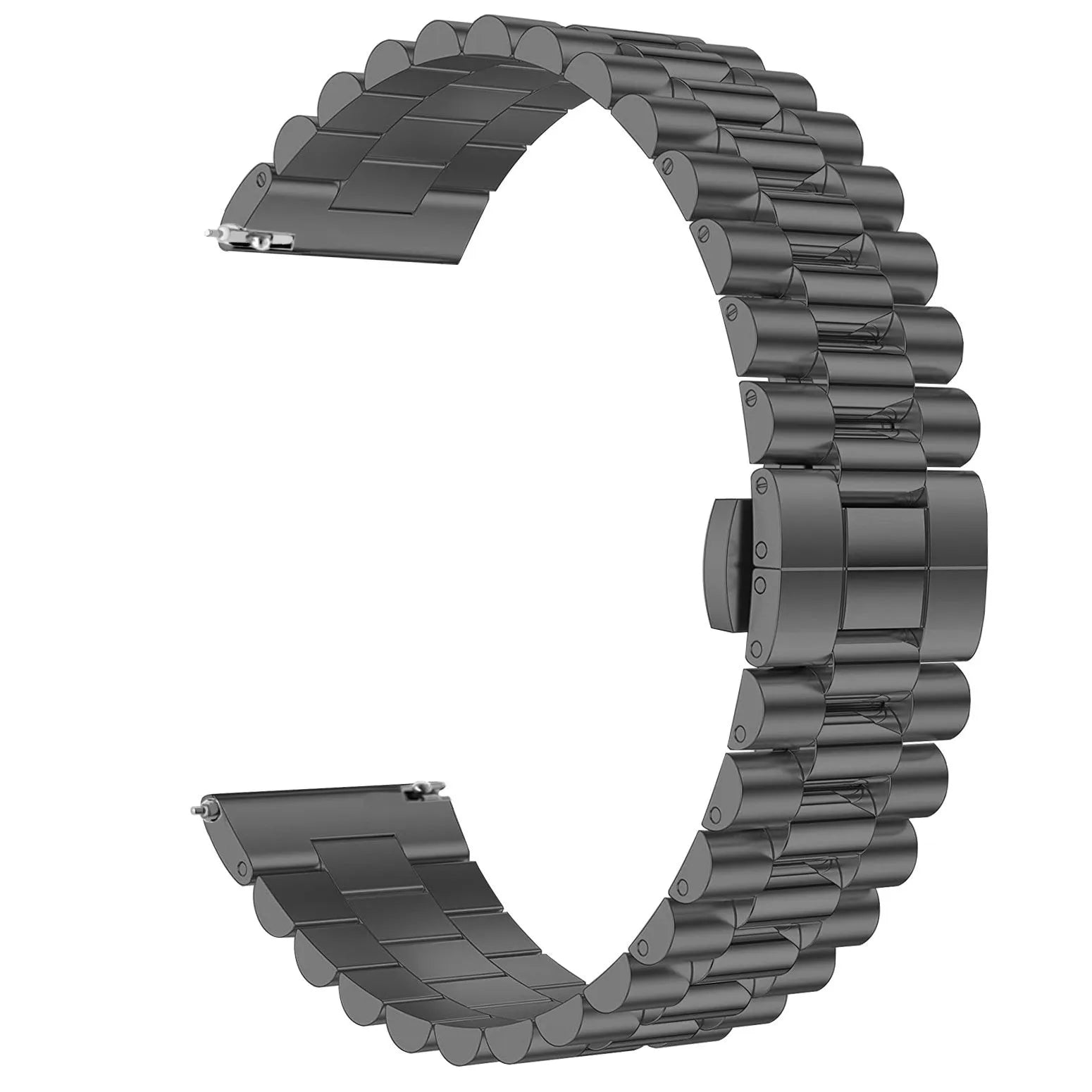 Coros Pace 4 Presidential stalen band (zwart)